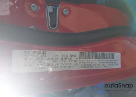 2016 Dodge Journey Crossroad Plus z USA, uszkodzony, nr VIN 3C4PDCGBXGT172027